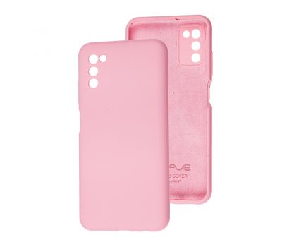 Чохол для Samsung Galaxy A03s (A037) Wave Full рожевий / light pink