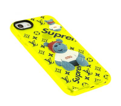 Чохол для iPhone 7 / 8 / SE 20 Neon print bear supreme 3051661