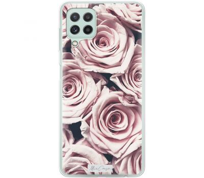 Чохол для Samsung Galaxy A22 (A225) / M32 (M325) MixCase рожеві троянди