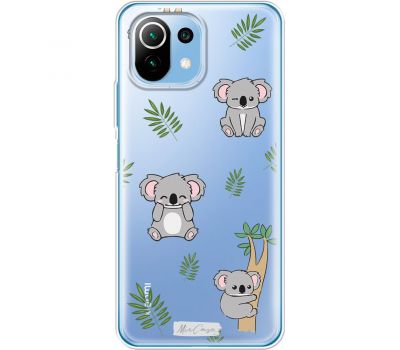 Чохол для Xiaomi Mi 11 Lite MixCase тварини коала