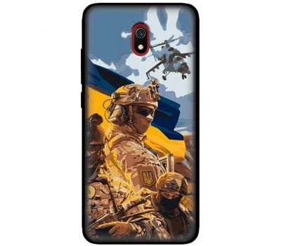 Чохол для Xiaomi Redmi 8A MixCase патріотичні бійці України