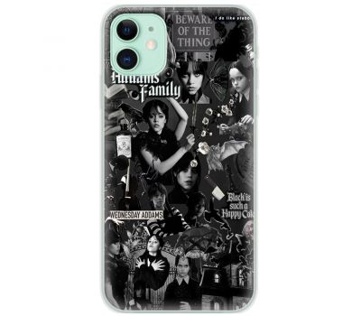 Чохол для iPhone 12 Mixcase Венздей нуар