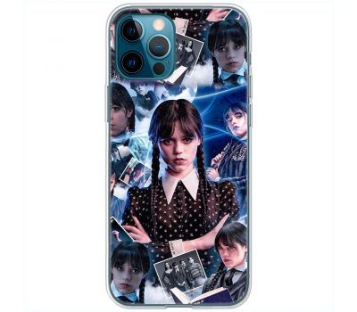 Чохол для iPhone 12 Pro Mixcase Венздей колаж детектив