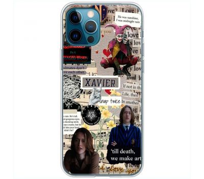 Чохол для iPhone 13 Pro Mixcase Венздей колаж Ксавьє Торп