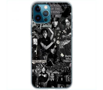 Чохол для iPhone 14 Pro Mixcase Венздей нуар