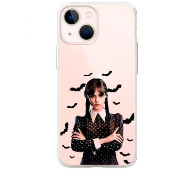 Чохол для iPhone 14 Mixcase Венздей кажани