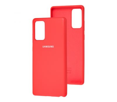 Чохол для Samsung Galaxy Note 20 (N980) Silicone Full червоний