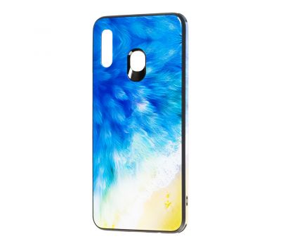 Чохол для Samsung Galaxy A20 / A30 glass print "пляж"