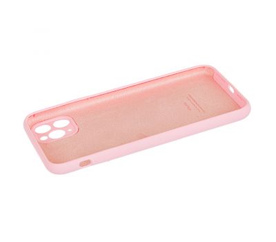 Чохол для iPhone 11 Pro Max Silicone Slim Full camera pink 3055768