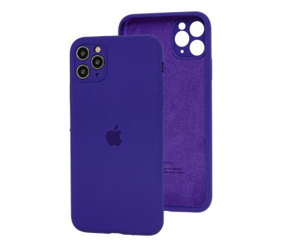 Чохол для iPhone 11 Pro Max Silicone Slim Full camera purple