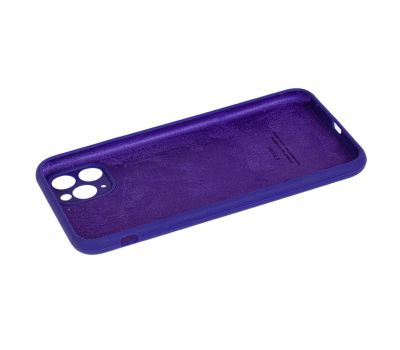 Чохол для iPhone 11 Pro Max Silicone Slim Full camera purple 3055796