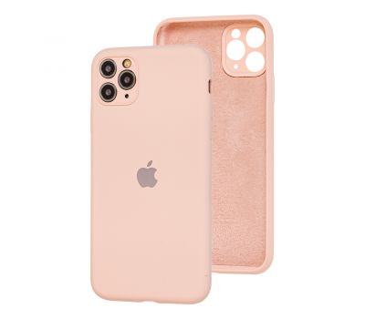 Чохол для iPhone 11 Pro Max Silicone Slim Full camera pink sand