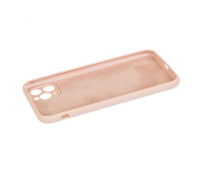 Чохол для iPhone 11 Pro Max Silicone Slim Full camera pink sand 3055780