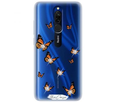 Чохол для Xiaomi Redmi 8 Mixcase стрази дизайн 3