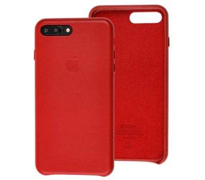 Чохол для iPhone 7 Plus / 8 Plus Leather case (Leather) червоний