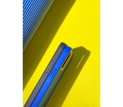 Чохол для iPhone X / Xs Bichromatic matte / yellow 3056067