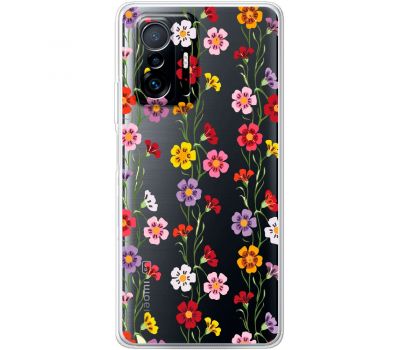 Чохол для Xiaomi 11T / 11T Pro Mixcase квіти патерн квіткових ліан