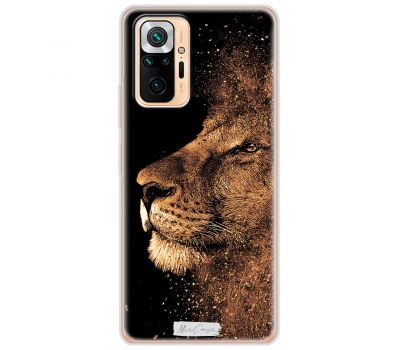 Чохол для Xiaomi Redmi Note 10 Pro MixCase тварини лев