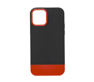 Чохол для iPhone 12/12 Pro Bichromatic black/red