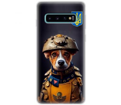 Чохол для Samsung Galaxy S10 (G973) MixCase Патрон фото в уніформі