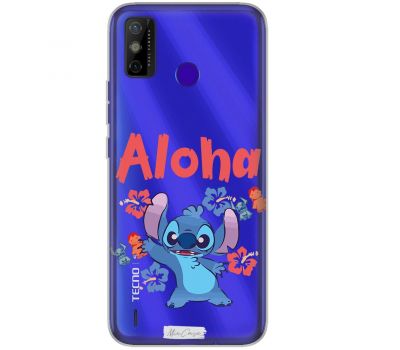 Чохол для Tecno Spark 6 Go MixCase мультики aloha