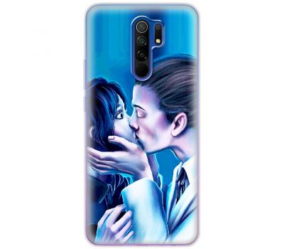 Чохол для Xiaomi Redmi 9 Mixcase Венздей поцілунок