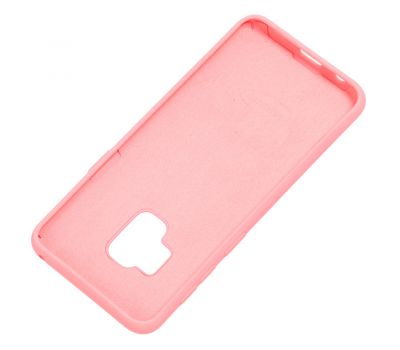 Чохол для Samsung Galaxy S9 (G960) Silicone Full рожевий / персиковий 3059863