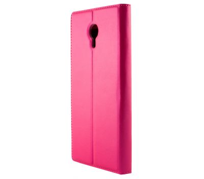 Чохол книжка для Meizu M2 Note PU з рожевими вікнами 306539