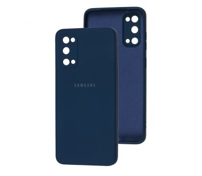 Чохол для Samsung Galaxy S20 (G980) Square camera full синій