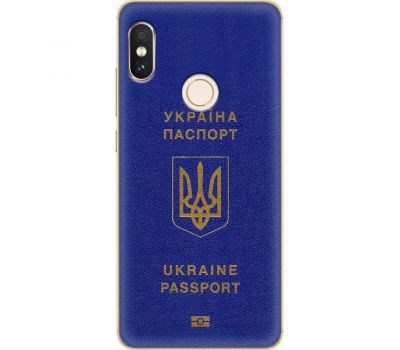 Чохол для Xiaomi Redmi Note 5 / 5 Pro MixCase патріотичні Україна паспорт