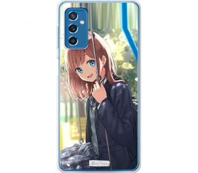 Чохол з аніме для Samsung Galaxy M52 (M526) MixCase дівчинка з парасолькою