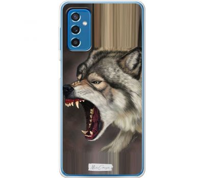 Чохол для Samsung Galaxy M52 (M526) MixCase вовк воїн