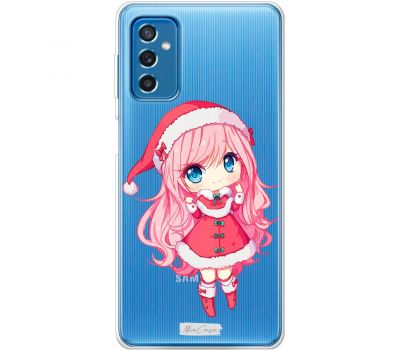 Чохол для Samsung Galaxy M52 (M526) MixCase новий рік маленька снігурочка