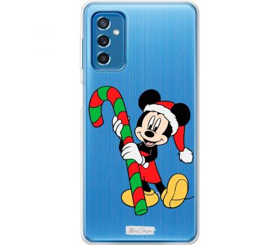 Чохол для Samsung Galaxy M52 (M526) MixCase новий рік міккі з палицею