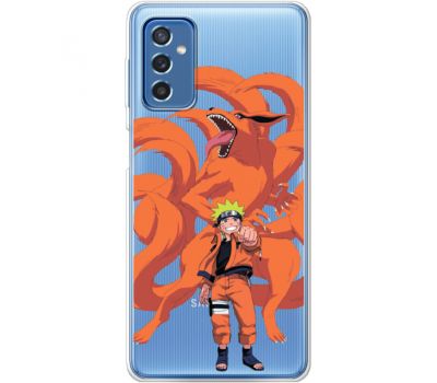 Чохол прозорий Samsung Galaxy M52 (M526) MixCase Naruto and Kurama