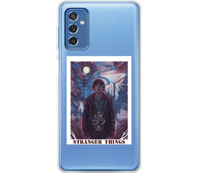 Чохол прозорий Samsung Galaxy M52 (M526) MixCase Stranger Things