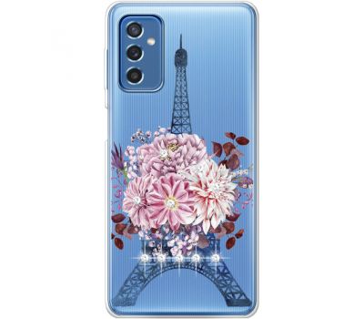 Чохол із стразами Samsung Galaxy M52 (M526) Eiffel Tower