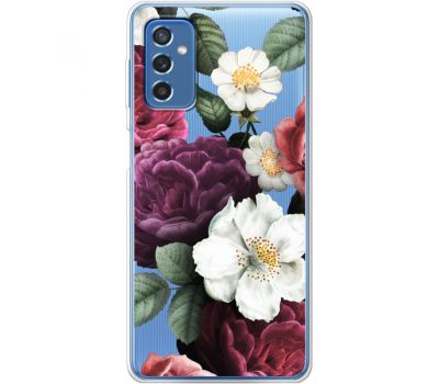 Чохол прозорий Samsung Galaxy M52 (M526) MixCase Floral Dark Dreams