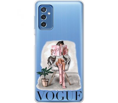 Чохол прозорий Samsung Galaxy M52 (M526) MixCase VOGUE