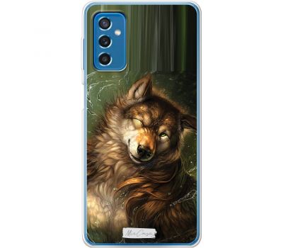 Чохол для Samsung Galaxy M52 (M526) MixCase вовк підморгує