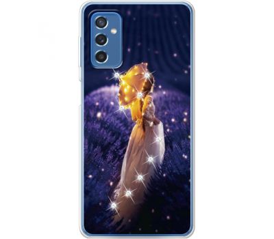 Чохол зі стразами Samsung Galaxy M52 (M526) Girl with Umbrella