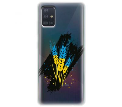 Чохол для Samsung Galaxy A51 (A515) MixCase патріотичні військовий пшениця