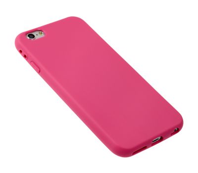 Чохол Matte для iPhone 6 матовий темно-рожевий 3065698