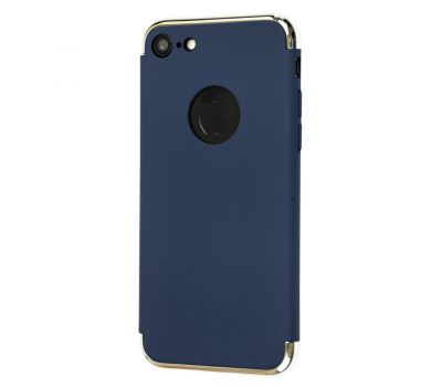 Чохол із захистом 360 для iPhone 7/8 матове покриття синій