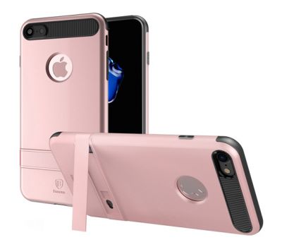 Чохол Baseus iBracket для iPhone 7/8 з підставкою рожевий