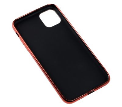 Чохол для iPhone 11 Pro Max Silicone case матовий (TPU) червоний 3065354