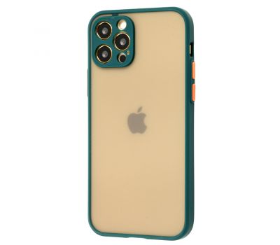 Чохол для iPhone 12 Pro LikGus Totu camera protect оливковий