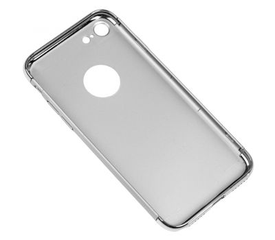 Чохол із захистом 360 Joyroom для iPhone 7/8 матове покриття сріблястий 3065510