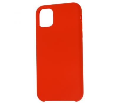 Чохол для iPhone 11 Hoco Silky Soft Touch "червоний" 3065322