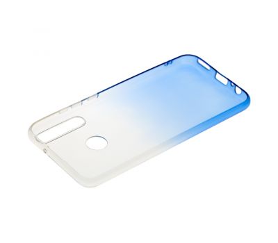 Чохол для Huawei P40 Lite E Gradient Design біло-блакитний 3066630
